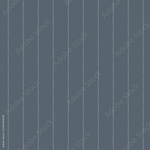 Vector hand drawn navy blue pinstripe seamless pattern.
