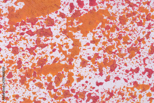 Orange pink speckled surface texture for creative design