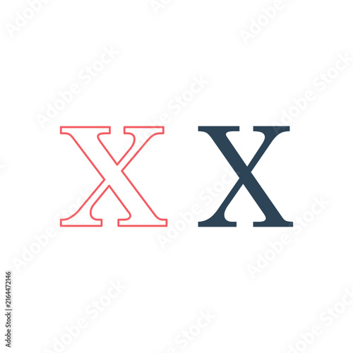 Cyrillic Alphabet icons set, Russian Letter design vector illustration.
