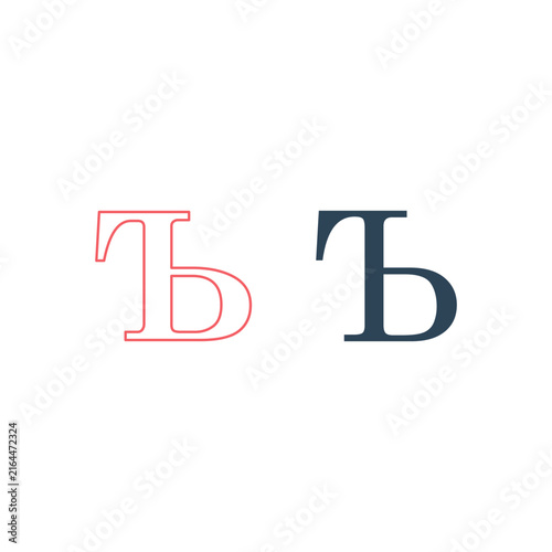 Cyrillic Alphabet icons set, Russian Letter design vector illustration.