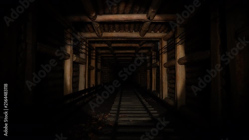 Underground Mine Tunnel