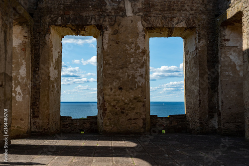 Borgholm castle on the island of Oland in Sweden