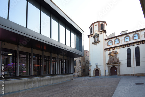Fotografie Municipal market and Franciscan Friars' Convent in Soria; Castile and León; Spai