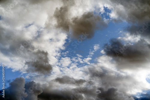 Photography clouds in the sky