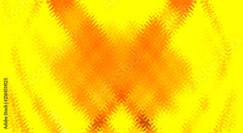 Fotografie Abstract vibrant yellow and orange zigzag pattern background