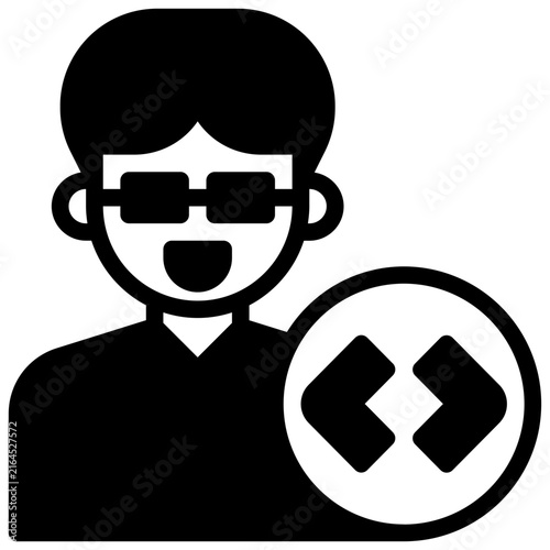it,professions and jobs,coding,man.svg