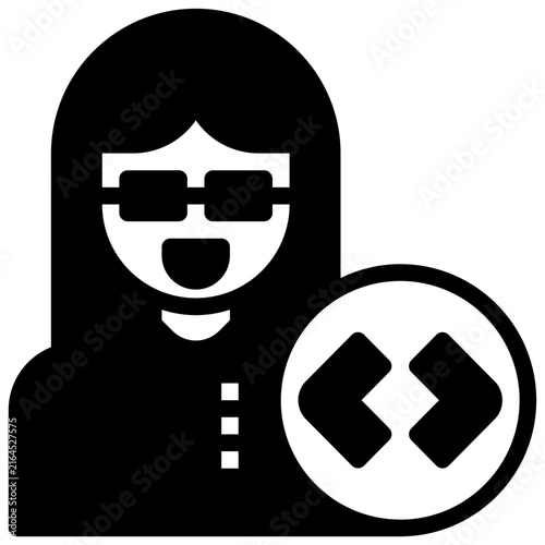 it,professions and jobs,coding,woman.svg
