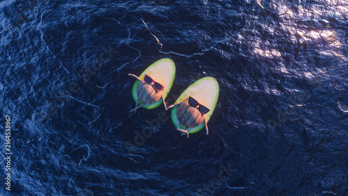 Avocado with his girlfriend