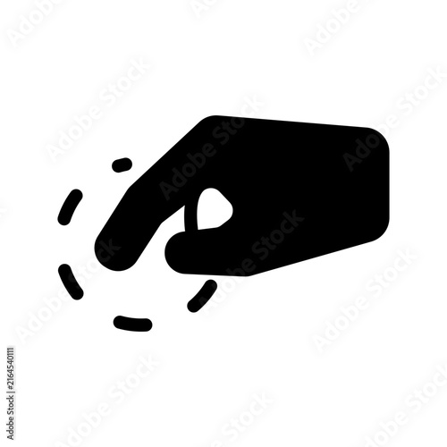 Картината върху платно Touch Icon Vector Symbol Design Illustration