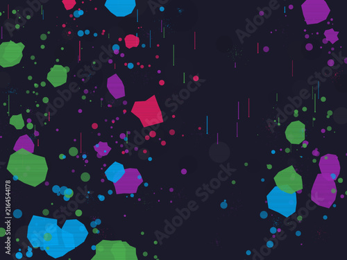 Plakat Street Art Graffiti Splatter Pattern Background