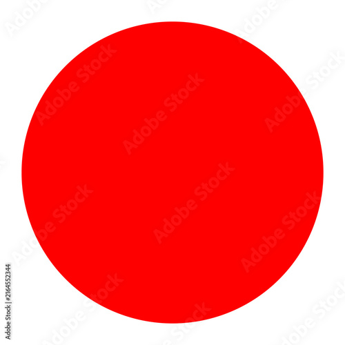 red circle