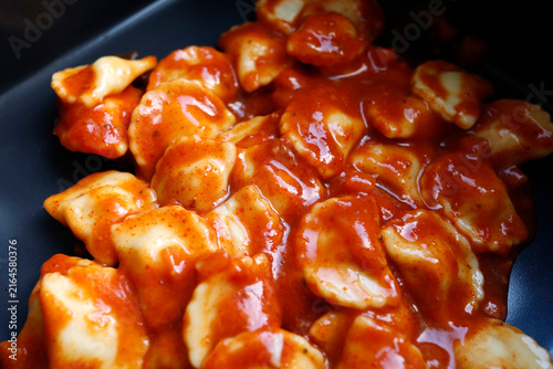 Obraz na płótnie raviolis industriels