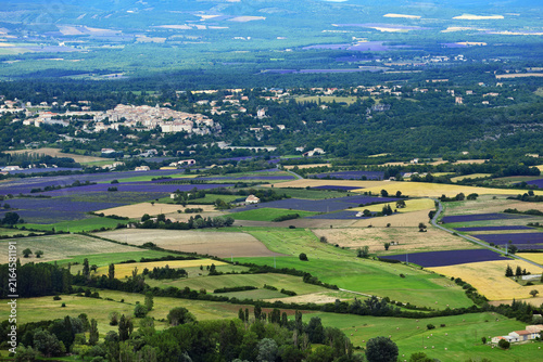 Provence scenery. View from above. France