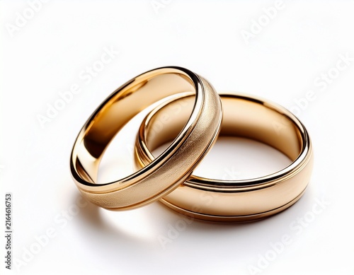 wedding ring isolated marriage isolated on white background