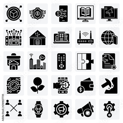 Blockchain And Digital Finance – Digital Wallets, Currency, And Remote Monitoring For Fintech And Economic Graphics