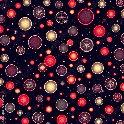 seamless pattern with circles