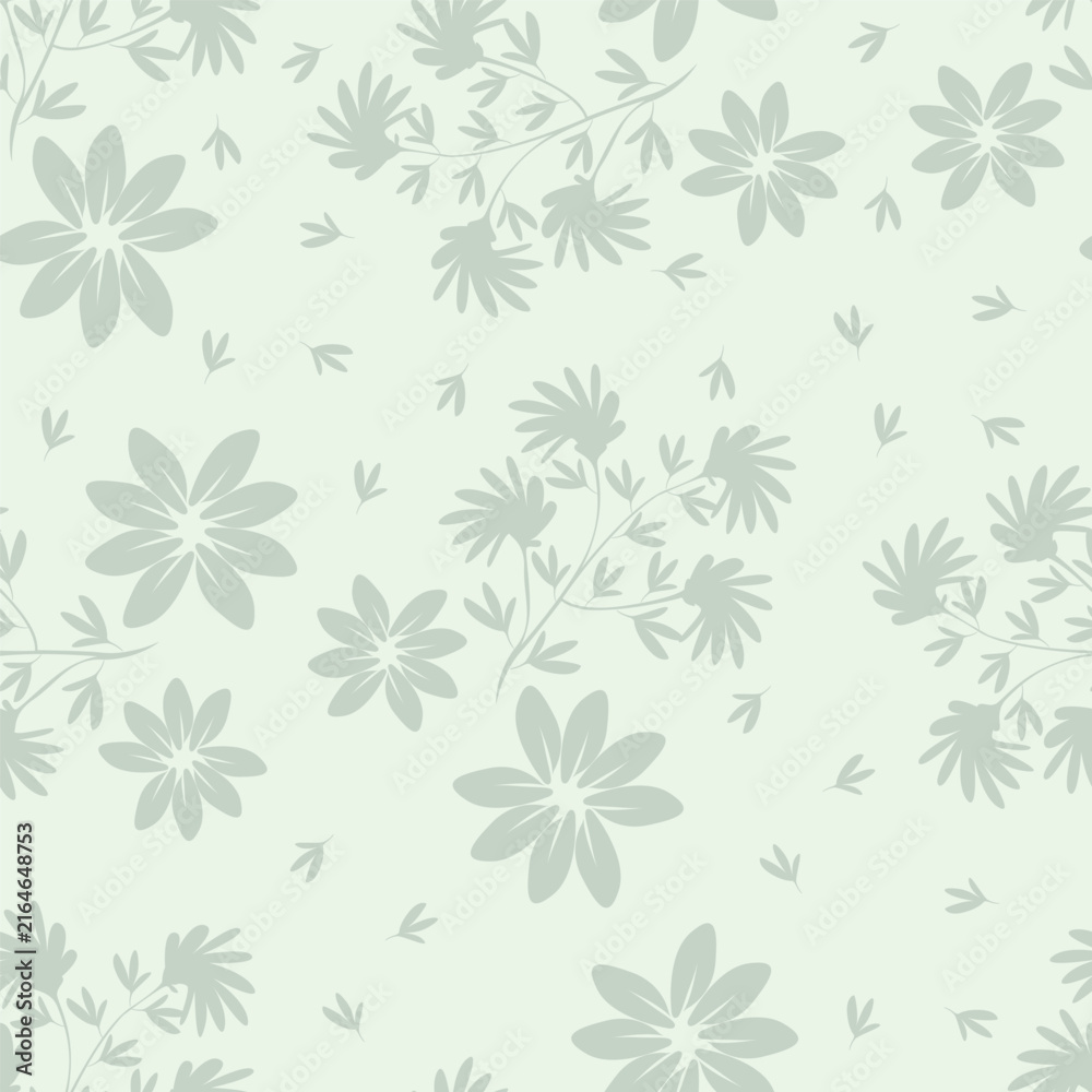 Fototapeta premium seamless floral pattern