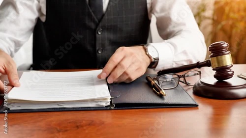 Businessman Signing Document