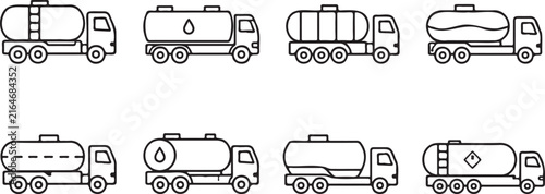 car vehicle icon set for transportation and travel, vehicle symbols minimal black silhouette collection, automotive transport icons for mobility and road design