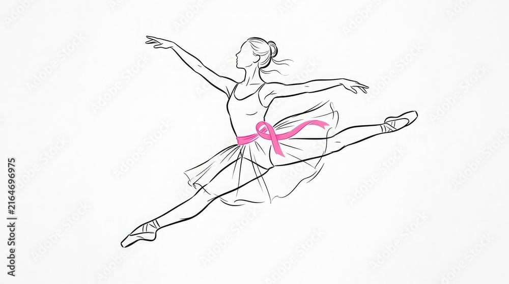 Obraz premium Supporting breast cancer awareness month empowering women through early detection research funding and compassionate care for a healthier future for all