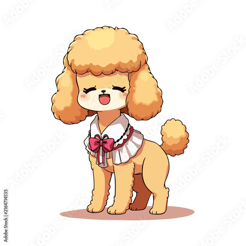 Cute Toy Poodle Clipart 10