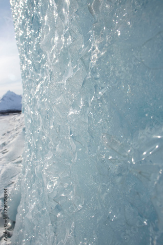 Iceberg in Valdez Glacier Lake