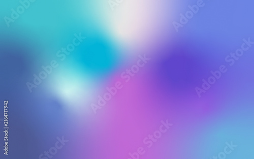 Abstract Deep Blue Cyan Purple and Magenta Aurora Gradient Background