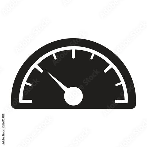 Speedometer gauge icon dashboard instrument