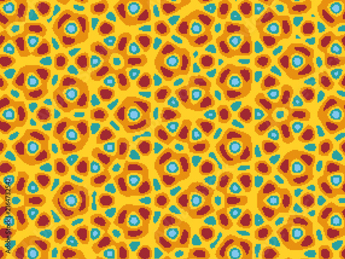 Foto Quasicrystal Aperiodic Geometric Symmetry Background Pattern
