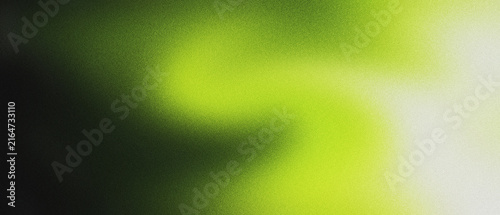 Abstract grainy gradient background with lime green and black colors. Textured noise blur with organic wave shapes. Modern aesthetic backdrop for digital art, web design and creative posters.