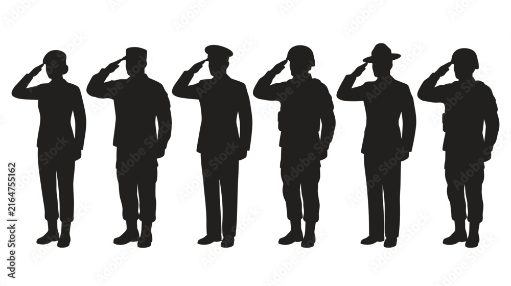 Obraz premium Honoring our nation's heroes a day to remember and appreciate the sacrifices of all veterans everywhere
