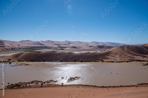 Foto Ephemeral Lake in Sossusvlei