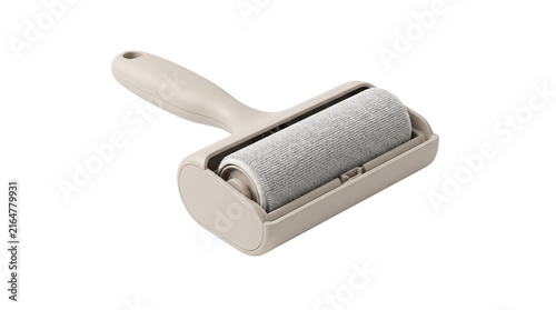 Reusable pet hair remover for furniture, clothing, upholstery and everyday household cleaning. Isolated on White background.