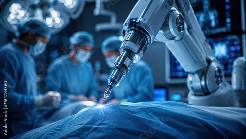 Robotic Surgery in Operating Room