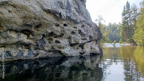 Rock Faces Water in Bruce Peninsula National Park