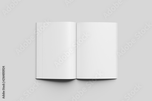 Blank Book White