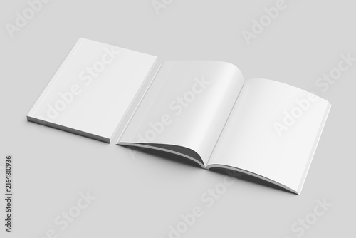 Blank Book White