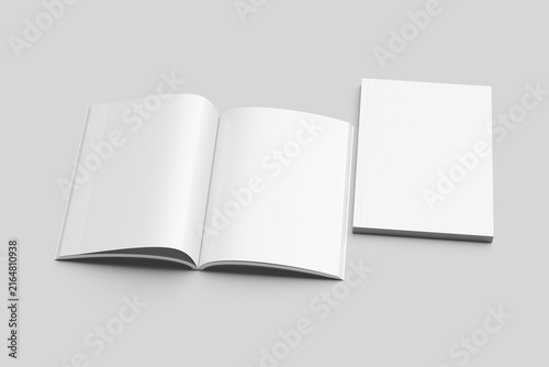 Blank Book White