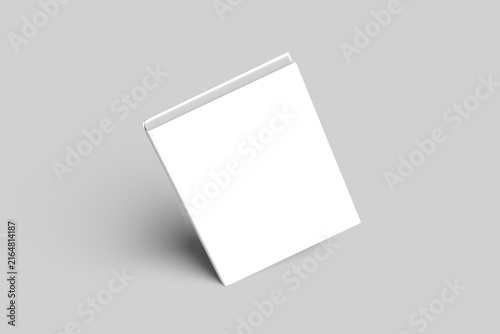 Blank Cover Book White