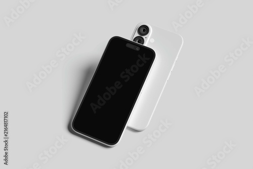 Blank Smartphone White