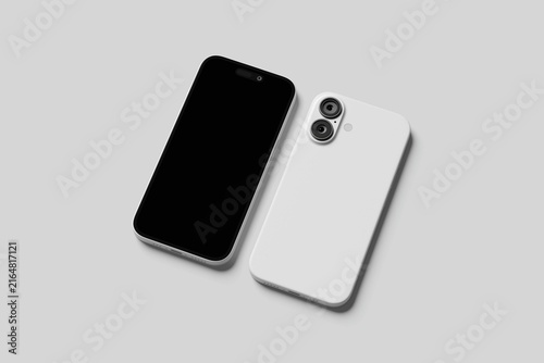 Blank Smartphone White