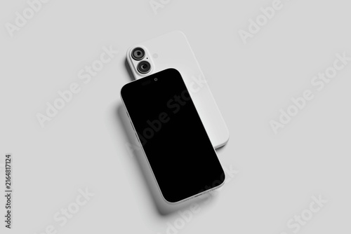Blank Smartphone White