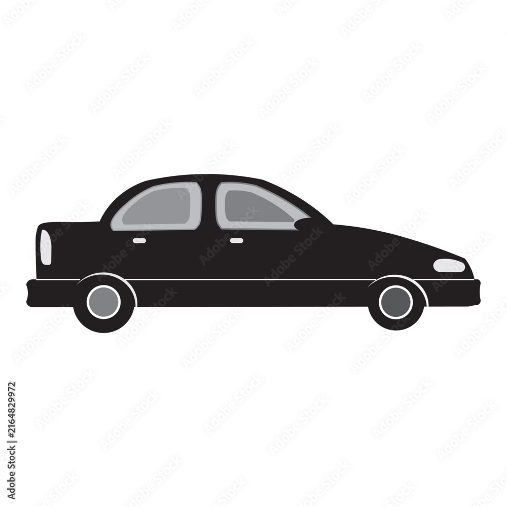 Fototapeta premium car icon logo vector design template