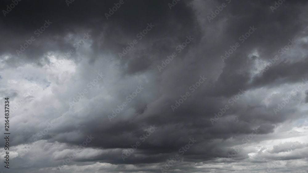 Obraz premium Dramatic storm cloud background