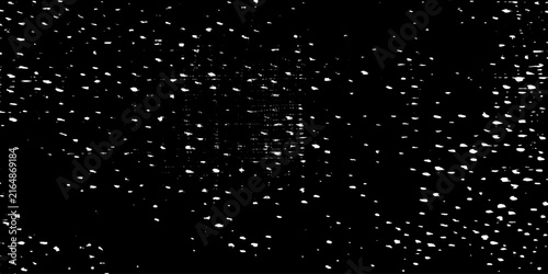 Vector fabric texture. Distressed texture of weaving fabric. Grunge background. Abstract halftone vector illustration. Overlay to create interesting effect and depth. Black isolated on white. EPS10.