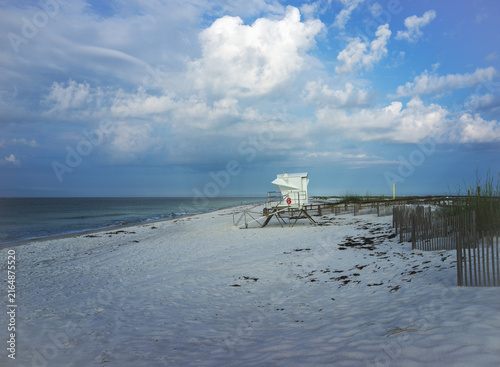 Pensacola Beach Lifeguard Station Early Morning