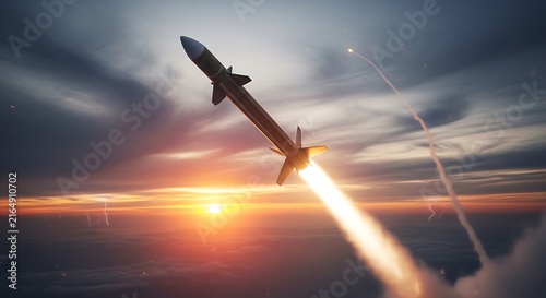 airplane flying over the sea