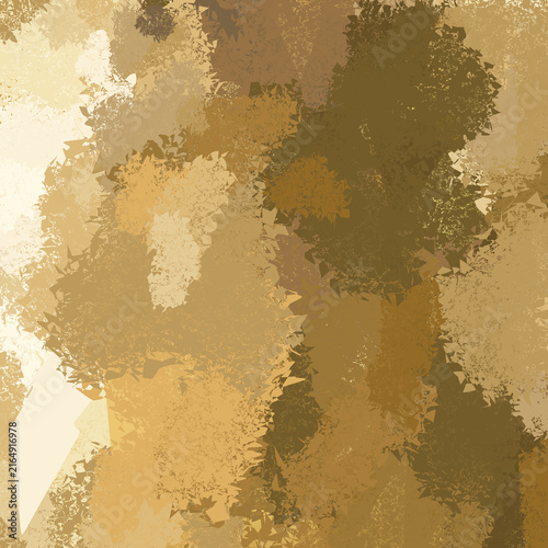 Golden Beige Abstract Texture Gradient Background