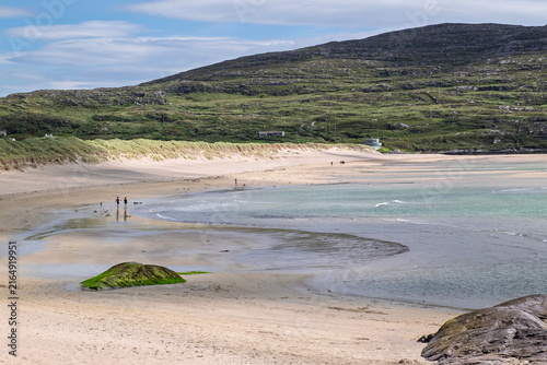 Canvas Print Derrynane Beach, Ring of Kerry, Grafschaft Kerry, Irland