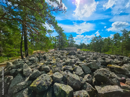 Bronze Age Burial Site of Sammallahdenmäki, a world heritage site in Finland